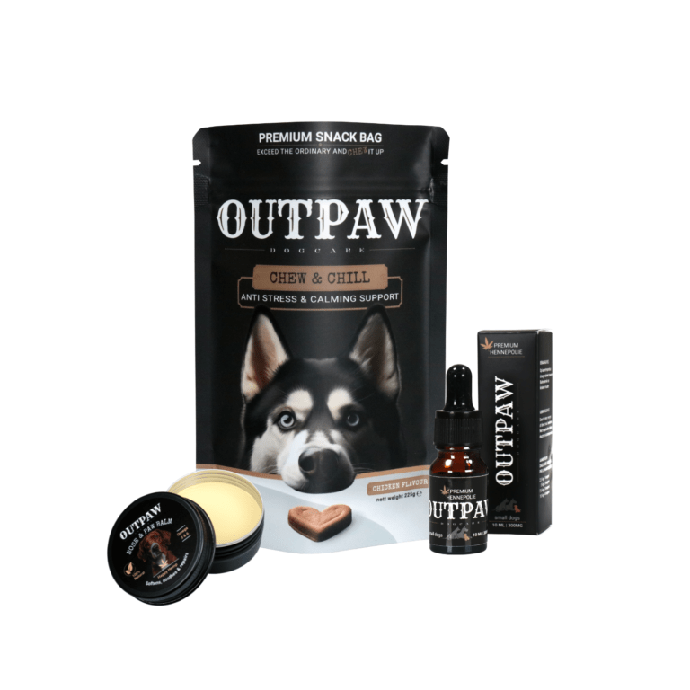 Home | Outpaw Dogcare Outpaw Dogcare | Pawsome Package Deal L | Kleine hond Calming Support